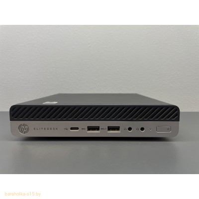 Мини ПК Б/У HP Elitedesk 800 G4 i3-8100t / DDR4 16Gb / 256Gb Nvme /
