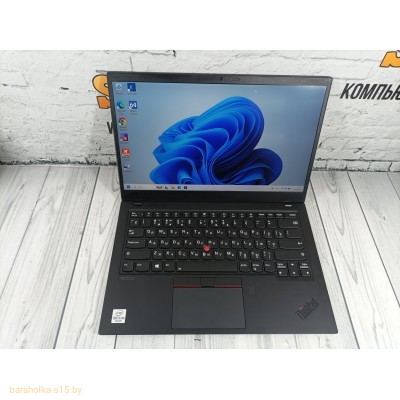 Ноутбук Lenovo ThinkPad x1 CARBON Gen 8/ i5-10310U/LPDDR3-16GB/NVME 256GB(SN:1s20UAS89500PF20STQ7)