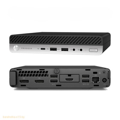Мини ПК Б/У HP ProDesk 600 G4 i5-8500/DDR4 8Gb/256Gb Nvme 