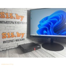 Персональный компьютер  Б/У  для ПВЗ Пунктов выдачи заказов OZON, Wildberries USFF Lenovo M710Q/I5-6600T/8GB DDR4/240 SSD + Монитор